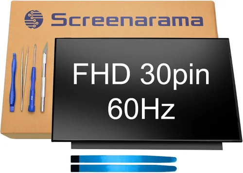 SCREENARAMA Nueva pantalla de repuesto para Acer Nitro AN517-51-56YW, FHD 1920x1080, mate, pantalla LED LCD con herramientas | 30pin FHD Matte IPS
