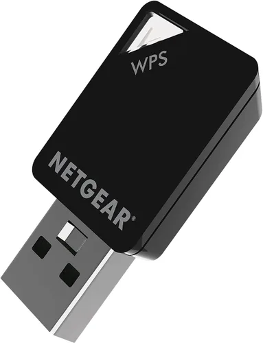 NETGEAR Mini adaptador WiFi 5 USB 2.0 (A6100) - Velocidad inalámbrica de doble banda AC600 (hasta 600 Mbps), funciona con cualquier enrutador WiFi 5