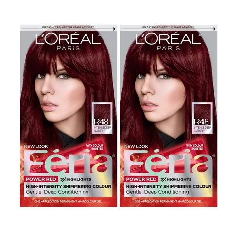 Miniatura 29 de L'Oreal Paris Feria - Tinte permanente multifacético y brillante, 60 Crystal Brown (castaño claro), paquete de 1 60 marrón claro
