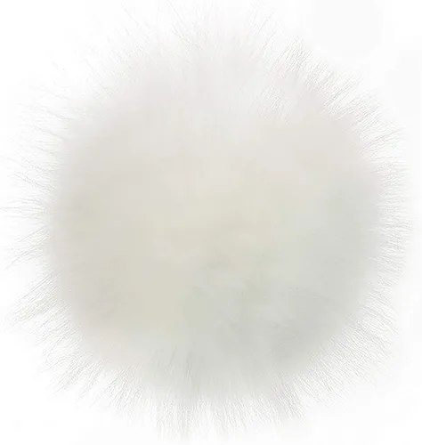 Miniatura 7 de OADUS Gorro de invierno para mujer con pompón de piel sintética extraíble