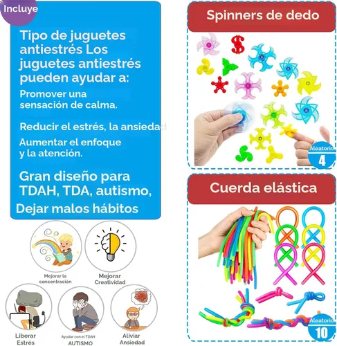 Miniatura 4 de 109 piezas de juguetes de fiesta prémium para niños, surtido de mini juguetes antiestrés para niños de todas las edades, premios de aula, cofre