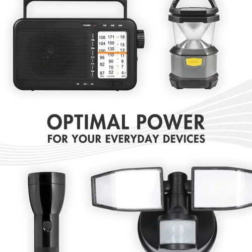 Miniatura 3 de Tenergy Batería alcalina LR14 de 1.5 V C, baterías no recargables C de alto rendimiento para relojes, controles remotos, juguetes y dispositivos