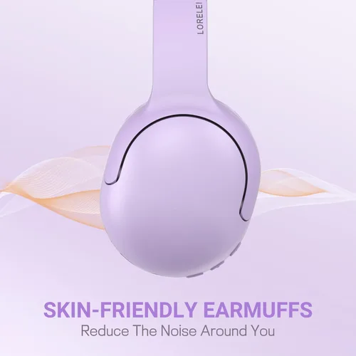 Miniatura 5 de LORELEI B-E5 - Auriculares Bluetooth para niños, auriculares inalámbricos para niños, plegables, 40 horas de reproducción, micrófono incorporado