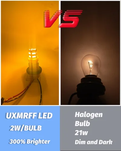 Miniatura 6 de 7440 7443 Bombillas LED de Señal de Giro Intermitente Luz Ámbar 7441 7444 T20 W21W WY21W Bombilla LED para Luz de Marcha/Trasera/Estacionamiento