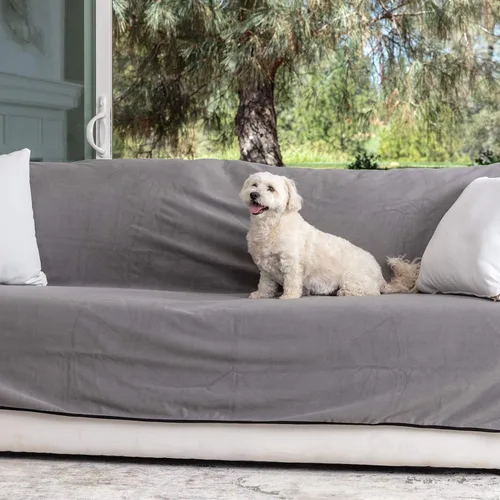 Miniatura 7 de Manta impermeable para cama o sofá – Manta impermeable suave y a prueba de fugas, resistente al agua y a las manchas, fácil de limpiar, funda
