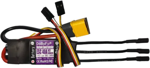 Miniatura 2 de EDF 1.969 in 4S 4300KV 16.8V 11 aspas con 40A ESC, ventilador eléctrico con controlador de velocidad electrónico, motor de chorro RC, motor sin