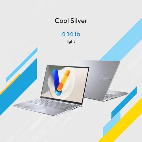 Miniatura 5 de ASUS Vivobook 16 Laptop, pantalla WUXGA de 16" a 60Hz, Intel Core i7-13620H, Intel UHD Graphics, 16 GB de RAM, SSD de 512 GB, Windows 11, plata