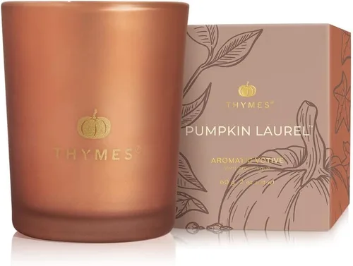 Miniatura 11 de Velas perfumadas Thymes para decoración del hogar - Regalos de fragancia de lujo para mujeres y hombres - Velas de invierno con notas frescas