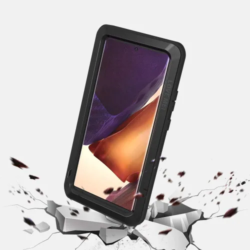 Miniatura 2 de LOVE MEI Funda para teléfono Galaxy Note 20 Ultra 0.18 oz, [sin protector de pantalla de vidrio] Carcasa rígida de cuerpo completo, resistente, a