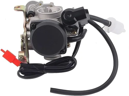 Miniatura 4 de Carburador 49cc 50cc para Scooter GY6 Compatible con Ciclomotor Taotao de 4 Tiempos Carburador 18mm de Gran Calibre 139QMB 139QMA PD18J Motores