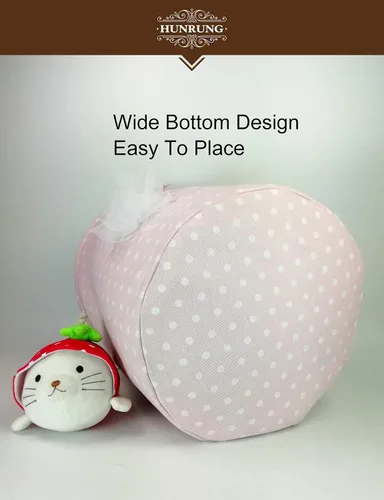 Miniatura 5 de Cesta grande para ropa sucia, organizador de dibujos animados para guardería, juguetes, lavandería, ropa infantil, cestas de regalo (cisne)