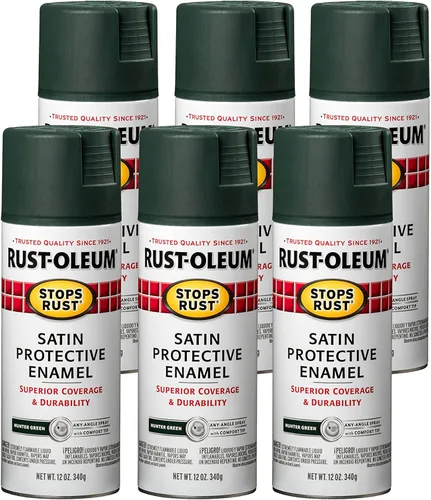 Miniatura 153 de Rust-Oleum 285092 - Pintura en aerosol para prevención del óxido, 12 onzas, transparente satinado Satinado claro