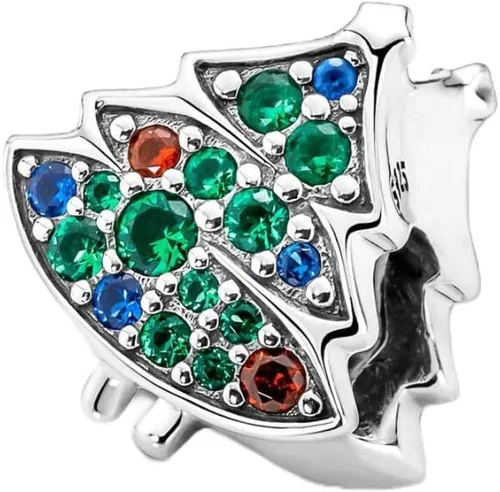 Miniatura 19 de Christmas Halloween Charm 925 Sterling Silver Openwork Bead for Charm Bracelets and Necklaces,Jewelry Gifts Women