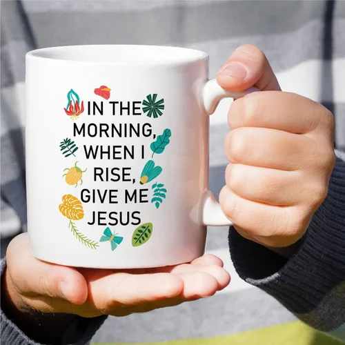 Miniatura 46 de Retreez Taza divertida – This Girl Runs on Coffee + Jesus - Tazas de café de cerámica de 11 onzas – Divertido, sarcasmo, sarcástico, motivacional
