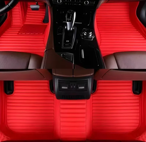 Miniatura 8 de Alfombrillas de Piso de Automóvil de Ajuste Personalizado por SARAHS - Cuero PU Impermeable de Cobertura Completa para la Mayoría de Automóviles