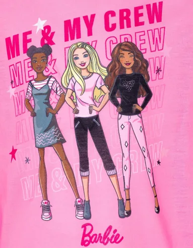 Miniatura 5 de Barbie Conjunto de pijama y pantalones para niñas pequeñas a grandes