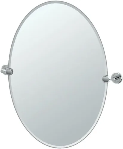 Miniatura 32 de Gatco Latitude II Espejo rectangular, Metal, 24 pulgadas