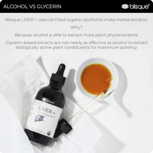 Miniatura 7 de Blisque Suplemento orgánico de apoyo hepático complejo para desintoxicar, limpiar y reparar el hígado Aprobado por médicos Ingredientes