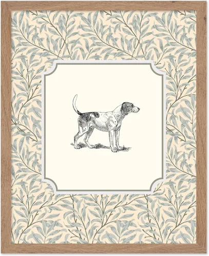 Miniatura 29 de Poster Master Póster Vintage de Cocker Spaniel Inglés - Impronta Retro de Perro - Arte Floral - Arte de Cachorros - Arte para Amantes de Animales
