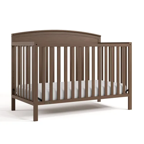Miniatura 18 de Graco Benton - Cuna convertible 5 en 1 con cajón, certificado GREENGUARD Gold, se convierte de cuna de bebé a cama infantil, sofá cama y cama