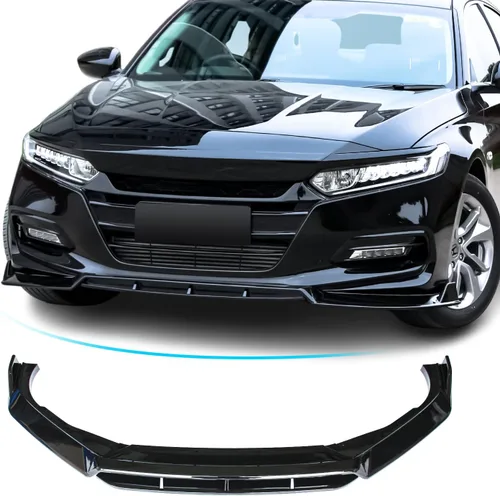 Archaic alerón para parachoques delantero compatible con Honda Accord Sedan SE/EX-L/LX/Touring 2018-2020, kit de carrocería de alerón de labio