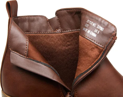 Miniatura 9 de Botines JEOSSY de tacón grueso y bajo para mujer