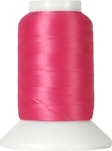 Miniatura 51 de Hilo elástico lanudo de Threadart para serger - Bobinas de 1000 m - Hilo de nailon para traje de baño, lencería, tejidos - Negro - Color 9228