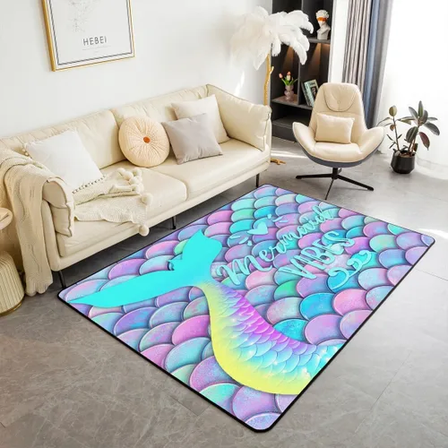 Miniatura 10 de Erosebridal Alfombra de área con diseño de árbol de la vida, 3 x 5, hippie, sol y luna, decoración de astrología en blanco y negro, antideslizante
