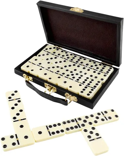 Rhode Island Novelty Juego de dominó de 28 piezas para interiores, exteriores, cumpleaños, noche de juegos, tienda de regalos