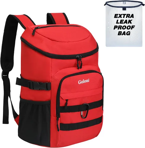 Miniatura 8 de Mochila térmica con aislamiento, a prueba de fugas, pequeña mochila térmica suave para hombres y mujeres, para campamentos, viajes, playa, Azul