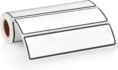 Miniatura 15 de Carstens Etiquetas adhesivas adhesivas, 5 3/8 x 1 3/8 pulgadas, etiquetas para carpetas de anillos de 1.5 a 4 pulgadas, lavanda, rollo de 200