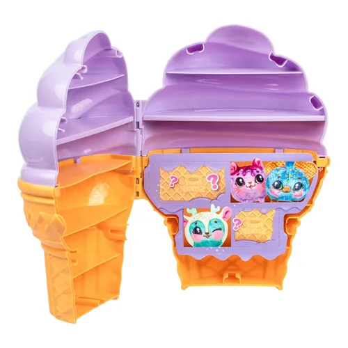Miniatura 4 de Cookeez Makery Yum Yumz - Funda para coleccionista, una funda gigante para helados que puede almacenar 36 Yum Yumz. Incluye 6 peluches exclusivos