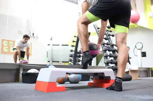 Miniatura 6 de Rainbow Socks Mujer Hombre Colorido ABS Sport Yoga