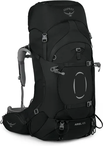Miniatura 10 de Osprey Ariel 65L Mochila de senderismo para mujer, Azul Cerámico, WXS/S, Ajuste extendido Cerámica Azul - Ajuste Extendido
