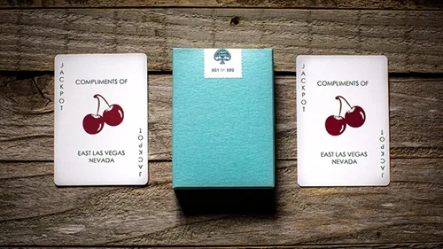 Miniatura 2 de Juego de cartas Cherry Casino House (Tropicana Teal) de Pure Imagination Projects