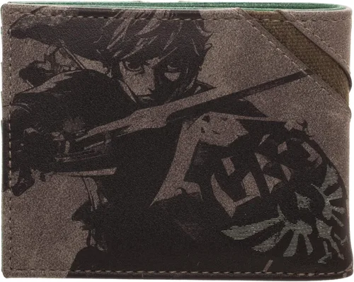 Miniatura 2 de Cartera BiFold para videojuegos Nintendo Zelda, Beige verde