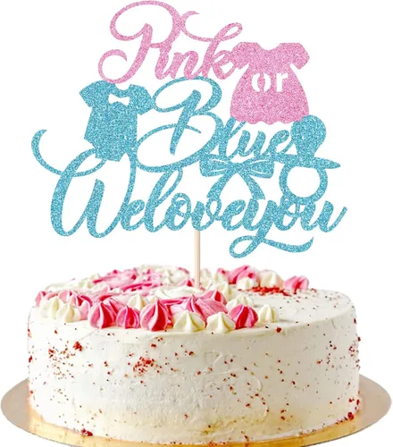 Miniatura 22 de Decoración de bienvenida para tartas de bebé niña, baby shower, baby shower, recién nacida, espectáculo de género para niña, decoración de fiesta