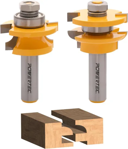 Miniatura 26 de POWERTEC Placa Base de Router de Acrílico Transparente de 6-1/2" con Pin de Centrado y Tornillos de Montaje Sub-Base Pretaladrada para Bosch