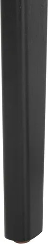 Miniatura 10 de SAFAVIEH Furniture Lucca - Juego de 2 sillas de comedor retro, color negro, madera, diseño tapizado de mediados de siglo, ideal para comedor, Cojín