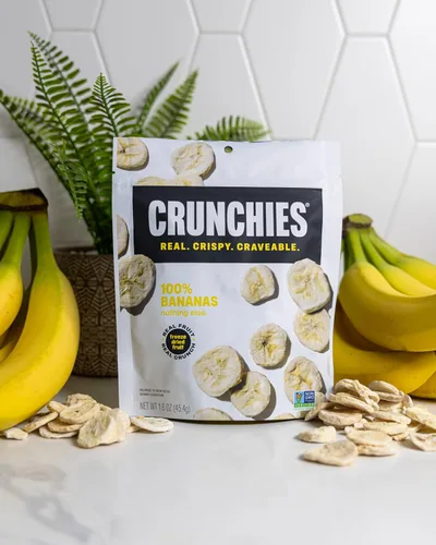 Miniatura 3 de Crunchies Frutas liofilizadas, frutas crujientes 100% naturales, sin OMG y kosher, paquetes de aperitivos de frutas liofilizadas resellables