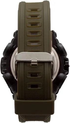 Miniatura 2 de Armitron Sport - Reloj con correa de resina de cronógrafo analógico digital para hombre 205461 Verde oscuro Cronógrafo