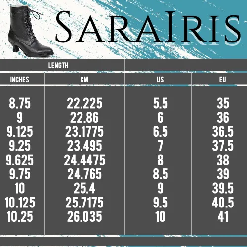 Miniatura 6 de SaraIris Womens Ankle Boots Mid Calf Boots Gothic Chunky Heel Lace Up Mesh Vintage Round Toe Knight Boots Witch Boots for Women