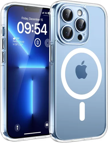 Miniatura 268 de TOCOL Funda para iPhone 11, compatible con Magsafe, protección completa de cámara, imanes integrados, protección contra caídas, funda translúcida