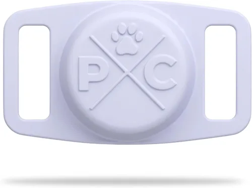 Miniatura 12 de Pup Culture Soporte de AirTag para collar de perro, para rastreador de perros GPS, para Apple iPhone, para perros y gatos Naranja