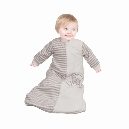Miniatura 7 de Manta de manga larga para bebé, saco de dormir con brazos de 6 a 18 meses, Tog 2.0, franela suave de terciopelo, saco de dormir para recién nacido