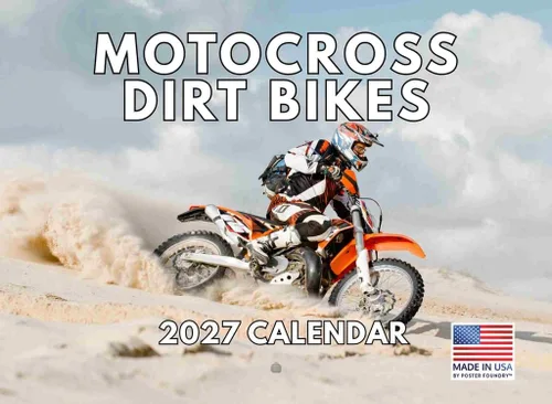 Miniatura 13 de Calendario de deportes de aventura al aire libre, calendario mensual de pared 2026, 12 meses, fabricado en Estados Unidos