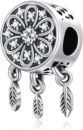 Miniatura 2 de LONAGO Abalorio de foto personalizado para pulsera de plata de ley personalizable, regalo para mujeres