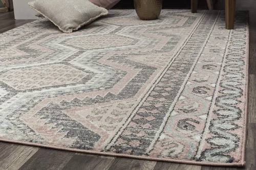 Miniatura 4 de Rugs America Hailey HY10A Heath - Alfombra vintage de transición de 8 x 10 pies