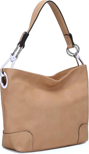 Miniatura 45 de MKF Collection Mia K - Bolso Hobo para mujer, de piel vegana, bolso de hombro holgado, bolso con asa superior