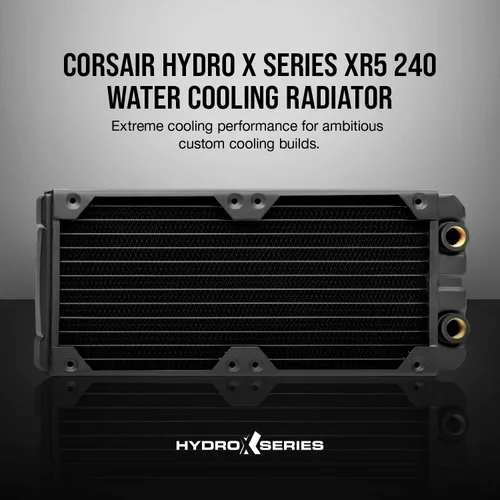 Miniatura 2 de CORSAIR Hydro X Series XR5 - Radiador de refrigeración por agua de 9.449 in
